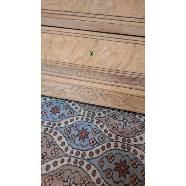 Late 19th Century Louis Philippe Oak Chest of Drawers, 1890 For Sale - Image 5 of 12