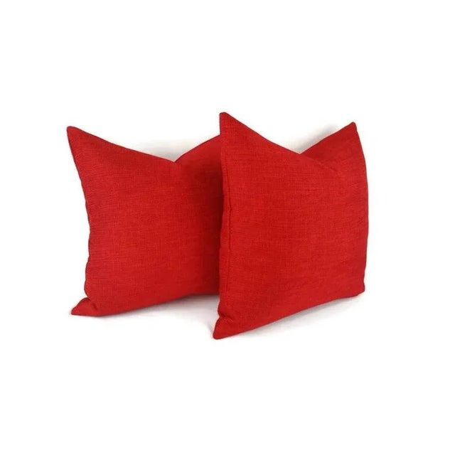 The fabric is from designer brand Harlequin. The fabric is called Bakari Weaves Azizi 1623 or cherry red. Soft flexible...