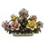 VTG Large Italian Porcelain Rose Bouquet Basket Centerpiece Capodimonte 22.5” For Sale - Image 17 of 18