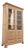 Large 19th Century Oak Glass-Fronted Bookcase, 1880 For Sale