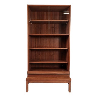 Vintage Bookcase in Beech, 1970s For Sale