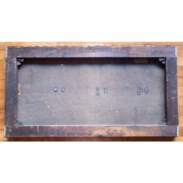 19th Century Italian Landscape Painting of Roman Aqueduct Ruins After Corrodi For Sale - Image 14 of 16