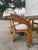 Wood 1980s Dining Bamboo Set of 6 Chairs 1 Table in the Manner of Alex Enthoven - Set of 7 For Sale - Image 7 of 12