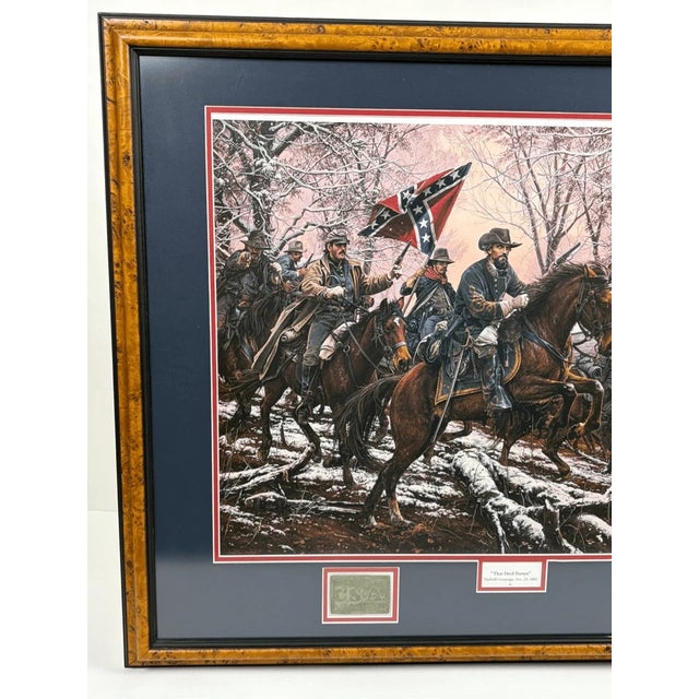 American 1980s John Paul Strain Signed Limited Edition Framed Print That Devil Forrest For Sale - Image 3 of 8