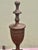 English Antique English Neoclassical Engraved Brass & Iron Andirons, Pair, Circa 1900 For Sale - Image 3 of 12