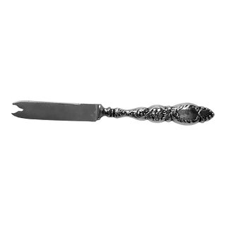 Vintage Sterling Silver Handle Hors D’ Oeuvres Knife For Sale