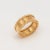 Late 20th Century Van Cleef & Arpels Vca 18k Rose Gold Perlée Band Ring Size 5.5 For Sale - Image 5 of 11