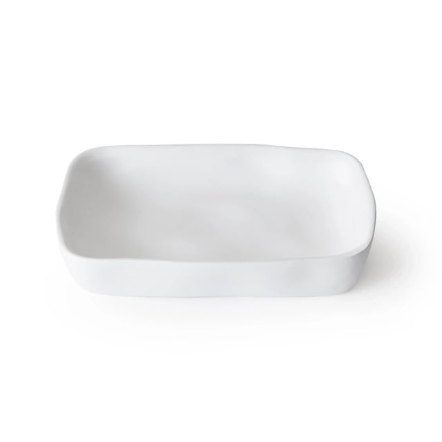 Contemporary Montecito Soap Dish, White For Sale - Image 3 of 3