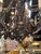 19th Century 19th C. Italian Carved Wood and Iron Chandelier For Sale - Image 5 of 13
