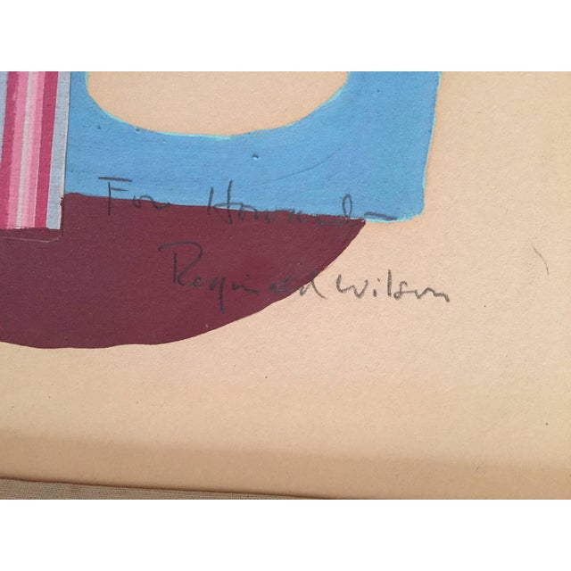 Reginald Wilson, Modernist Collage For Sale - Image 4 of 4