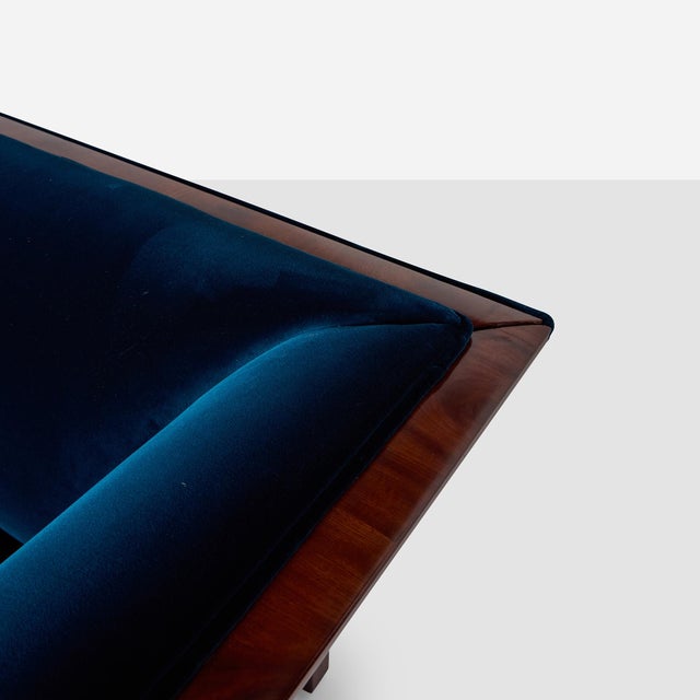 1930s 1930s Mahogany Three-Seater Sofa Attributed to Frits Henningsen For Sale - Image 5 of 9