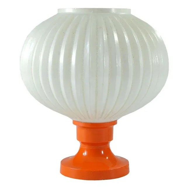 White Space Age Table Lamp, 1970s For Sale - Image 8 of 8