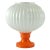 White Space Age Table Lamp, 1970s For Sale - Image 8 of 8
