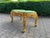 1980 Italian Baroque Gold Beech Green Velvet Bench - 1 Pc For Sale - Image 12 of 13