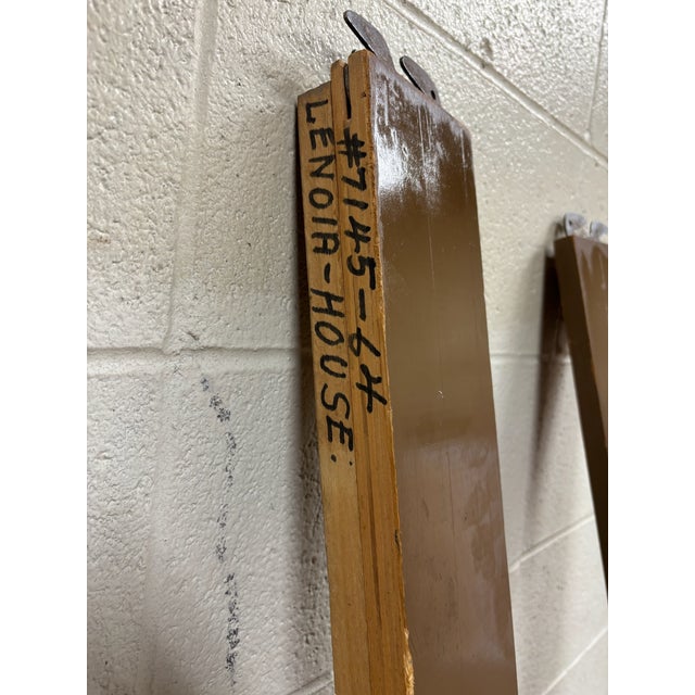 Vintage Full Size Italian Provincial Neoclassical Tuscan Style Bed For Sale - Image 10 of 11