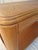 Postmodern 2-Tiered Oak Console / SofaTable For Sale - Image 11 of 12