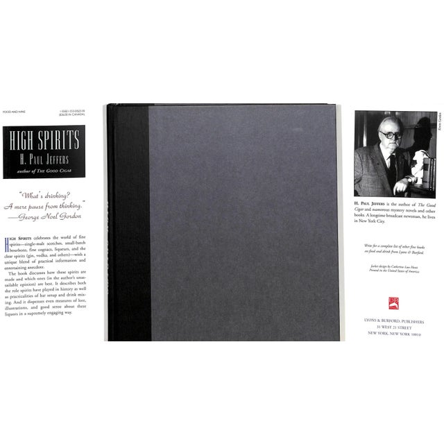 JEFFERS, H. Paul [230] pp. Lyons & Burford, Publishers 1997 8 1/4" x 7 3/8" Drawings by Kevin Gordon High Spirits...