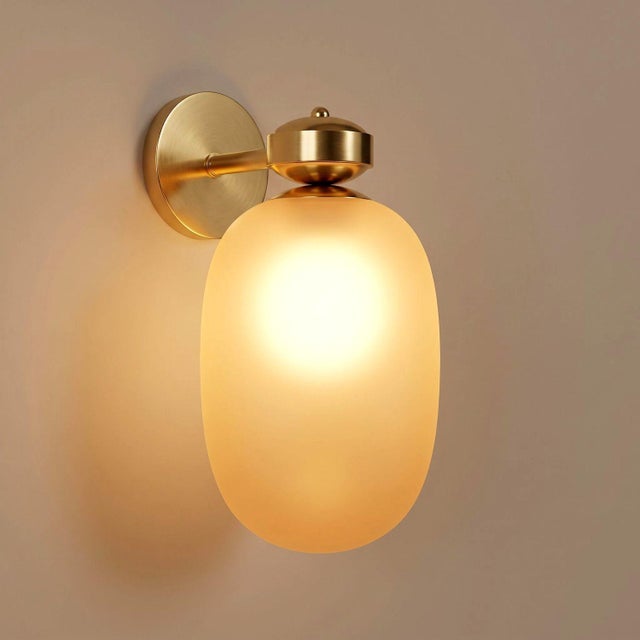 Mid-Century Modern Murano Glass, Mid Century Modern Sconces - Pair For Sale - Image 3 of 12