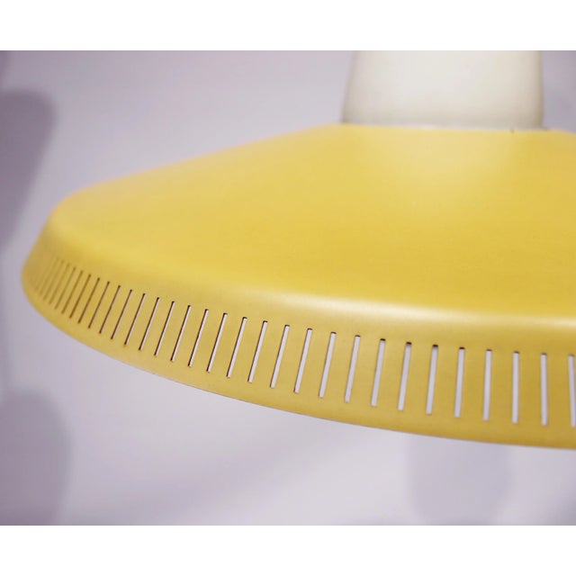 Model P415 Yellow Pendant by Bent Karlby for Lyfa, 1960s For Sale - Image 6 of 8