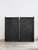 A pair of Italian midcentury modern design cupboards, wardrobes or cabinets from the Artona series, designed by Afra &...