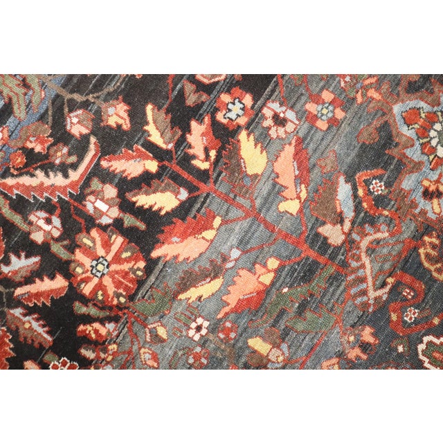 Antique Bakhtiari Persian Rug - 8'8" x 13'7" For Sale - Image 4 of 10