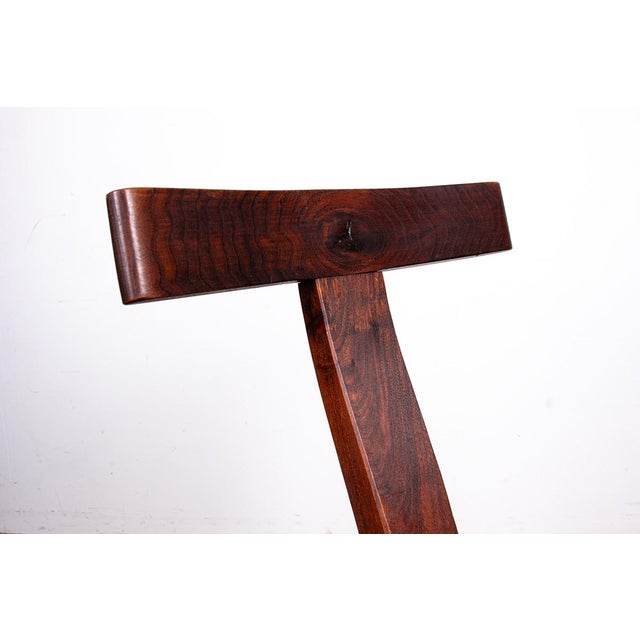 Wood Scandinavian T Model Chairs in Elm in the style of Olavi Hanninen, 1960s, Set of 4 For Sale - Image 7 of 18