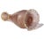 Vintage Murano Barovier Toso Amethyst Gold Flecks Italian Art Deco Glass Footed Flower Vase For Sale - Image 9 of 9