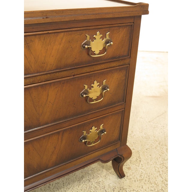 Hekman Country French 3 Drawer Walnut Occasional Chest Chairish