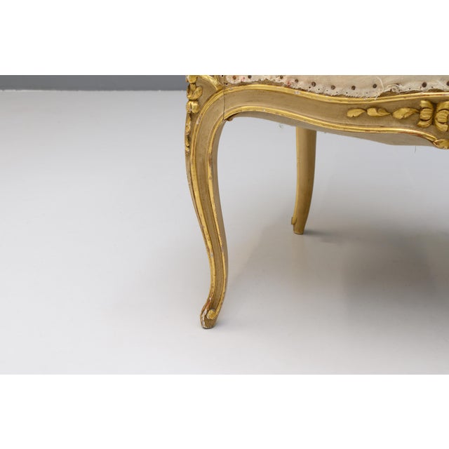 Set of Salon Chairs, 1890s For Sale - Image 6 of 7