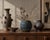 1980s Signed J. Lares Raku Studio Pottery Vessel With Carved Textural Surface For Sale - Image 5 of 10