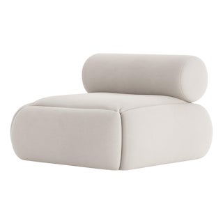 Misty Beige Lupin Sofa by Nelson Araujo For Sale