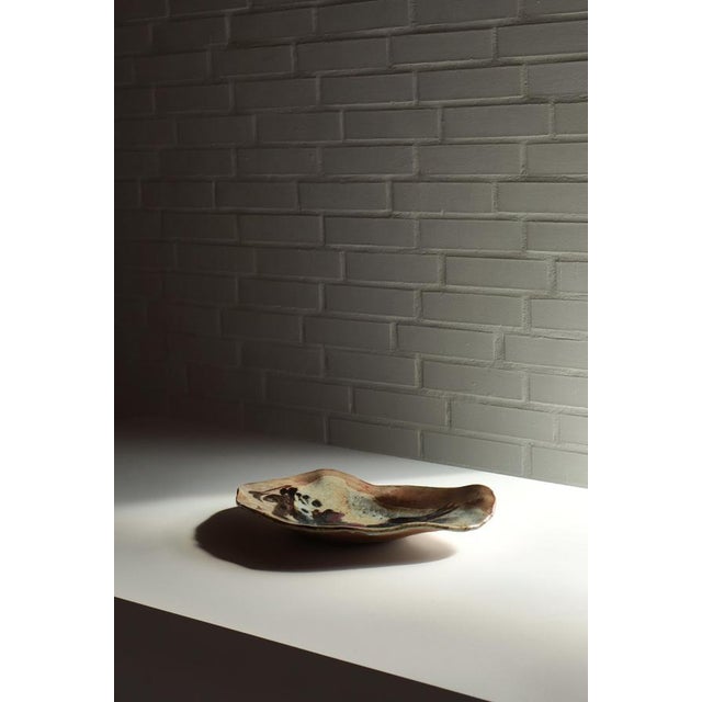 Large Scandinavian Modern Stoneware Dish by Conny Walther, 1960s For Sale - Image 13 of 14