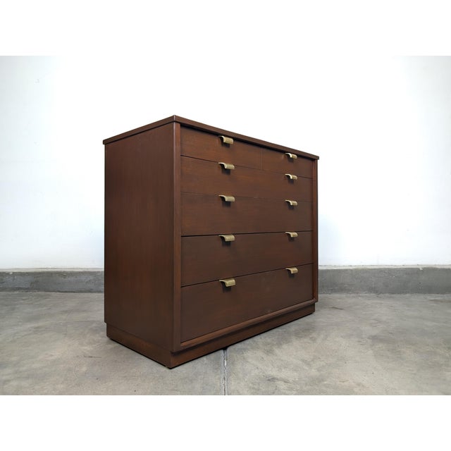 1940s Mid Century Chest by Edward Wormley for Drexel Precedent Bachelor Chests/Dressers, A Pair For Sale - Image 5 of 17
