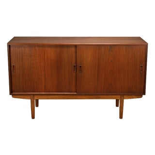 Vintage Model 160 Sideboard in Teak and Oak by Børge Mogensen for Søborg Møbelfabrik, 1960s For Sale