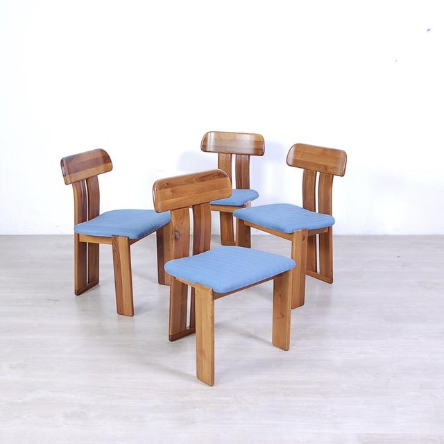 Marengo Chairs by Tarcisio Colzani for Mobilgirgi, 1970s, Set of 4 For Sale - Image 4 of 14