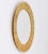 Mid-Century Round Wall Mirror with Raffia Bast Frame, France, 1950s For Sale - Image 6 of 11