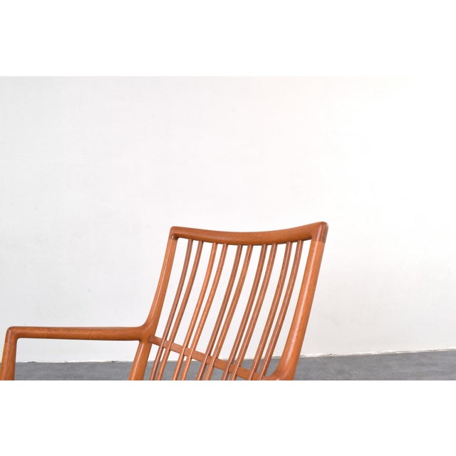 Wood ML33 Rocking Chair by Hans J. Wegner for A/S Mikael Laursen, 1950s For Sale - Image 7 of 18