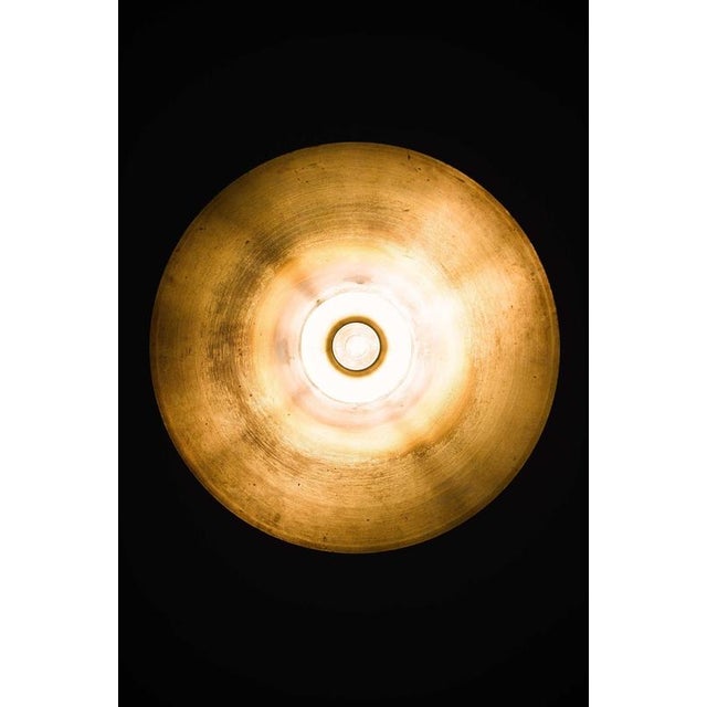 Scandinavian Modern Hanging Lamp in Brass by Thomas Valentiner, 1960s For Sale - Image 6 of 7