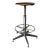 Vintage Industrial Neolt Italian Lab Drafting Stool For Sale