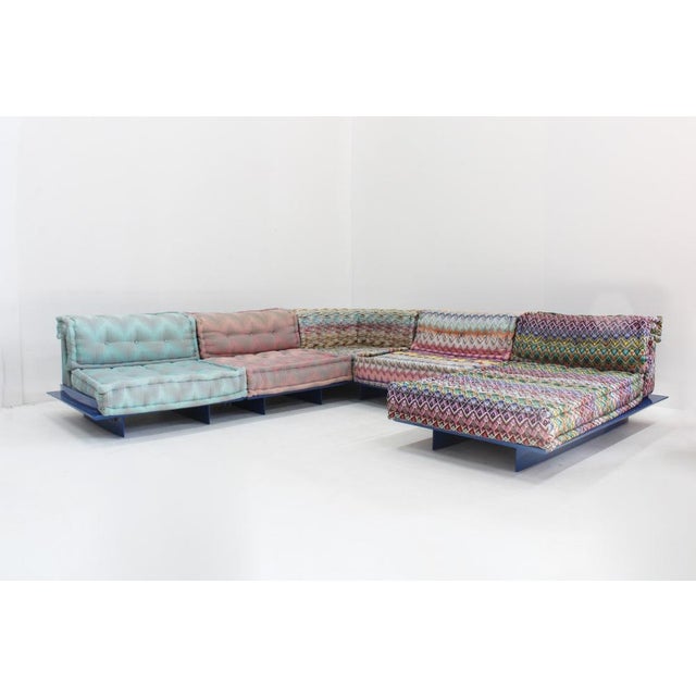 Mah Jong Sofa with Missoni Upholstery by Hans Hopfer for Roche Bobois, 2010s, Set of 10 For Sale - Image 10 of 18