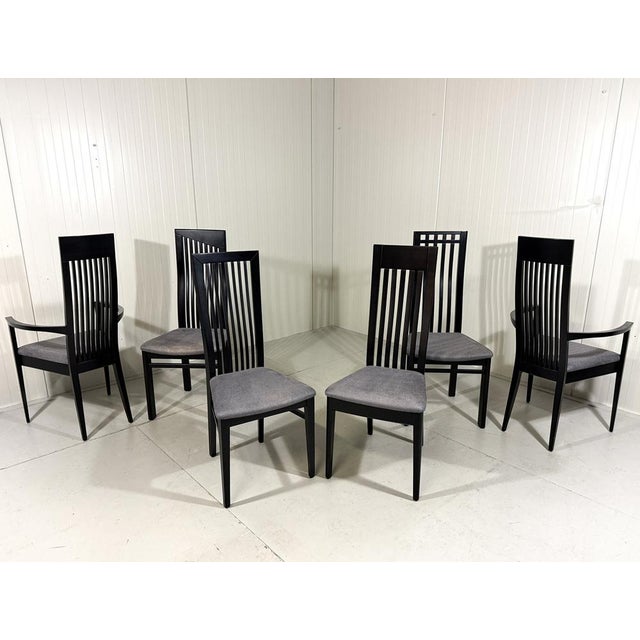 Chairs by Bandelow for Tonon, 1980s, Set of 6 For Sale - Image 3 of 18