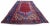 Persian Vintage Persian Hand Knotted Wool Touserkan Runner Rug Blue & Red For Sale - Image 3 of 10