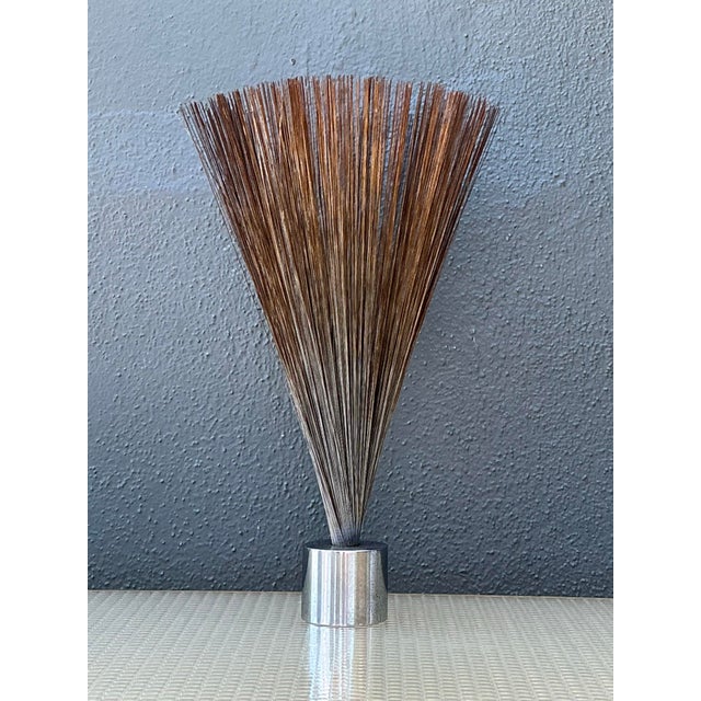 Vintage Abstract Wire Spray Kinetic Sculpture For Sale - Image 12 of 12