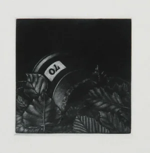 Gerde Ebert, "Can 70," Mezzotint