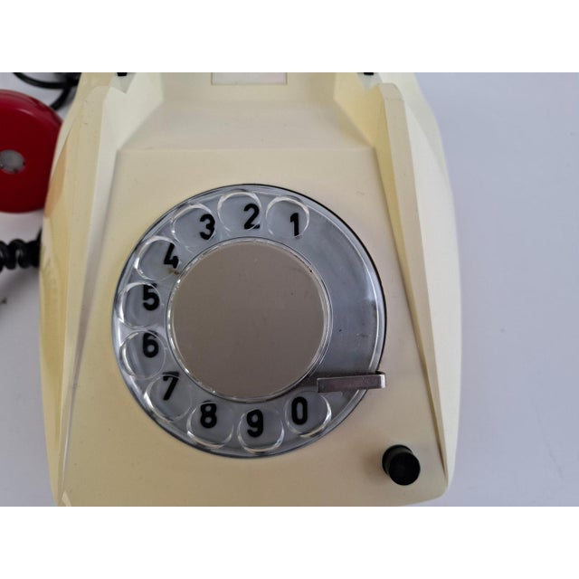 Vintage Tesla Stropkov BS10 Rotary Telephone, Czechoslovakia, 1987 For Sale - Image 14 of 18