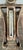 Neoclassical Antique Painted Giltwood Lyre Barometer For Sale - Image 3 of 4