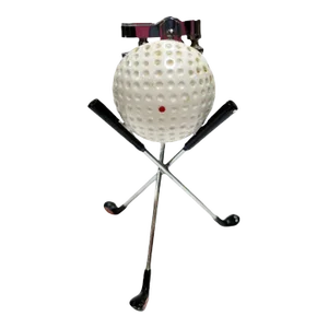 Mid Century Modern Novelty Pro Golf Ball Table Desk Lighter