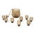 Bubbled Glass Orangeade Service from Biot, 1970s, Set of 10 For Sale - Image 3 of 9