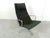 Herman Miller EA124 Lounge Chair in Black Fabric by Charles & Ray Eames for Herman Miller, 1970s For Sale - Image 4 of 12