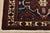 Hamedan Rug 3’2” X 4’10” Blue Wool Vintage Tribal Hand-Knotted Carpet For Sale - Image 9 of 12